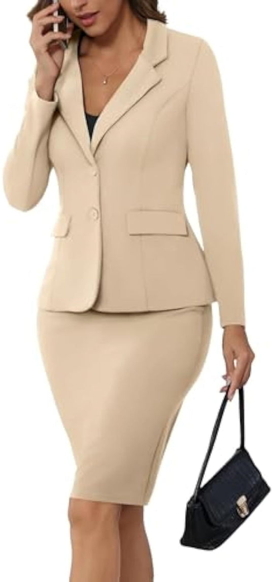 Damen Elegantes Business-Kleidung Set Nord Taschen