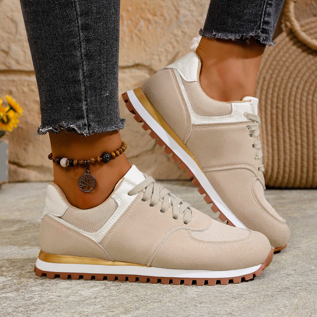 Damen Sportliche Sneakers mit atmungsaktiver Mesh-Oberfläche und rutschfester Sohle