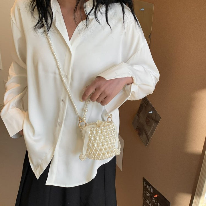 Damen Perlenhandtasche im luxuriösen Design Nord Taschen