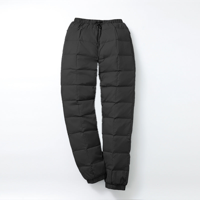 Herren Gepolsterte Thermohose mit Karosteppung und elastischem Saum Nord Taschen