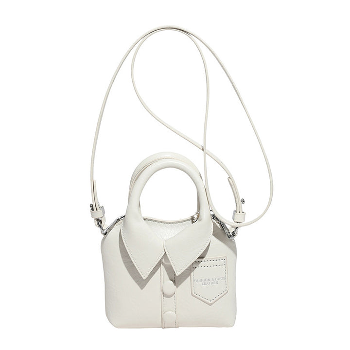 Damen modische Handtasche mit kreativem Hemdkragen-Design Nord Taschen