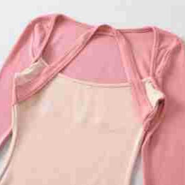 Damen Figurbetontes Layering-Top mit integriertem Bolero-Ärmel und Neckholder-Detail Nord Taschen