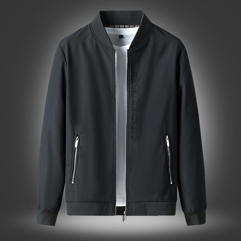 Herren Elegante Übergangsjacke mit praktischen Taschen Nord Taschen