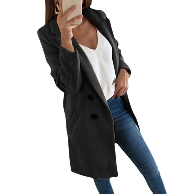 Damen Eleganter Oversize-Blazer Nord Taschen