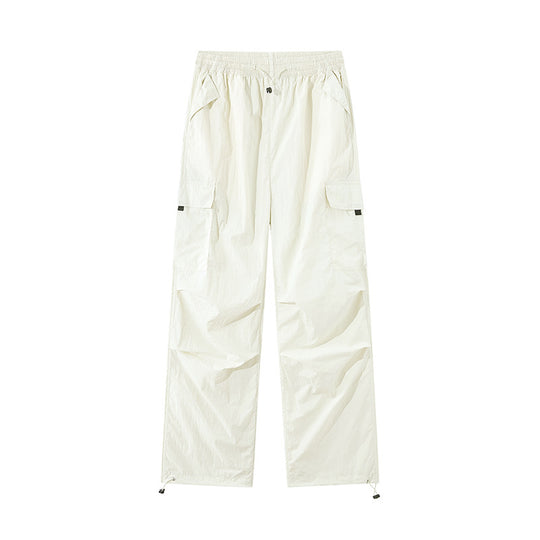 Unisex Leichte technische Cargo-Hose mit Kordelzug und verstellbarem Saum Nord Taschen