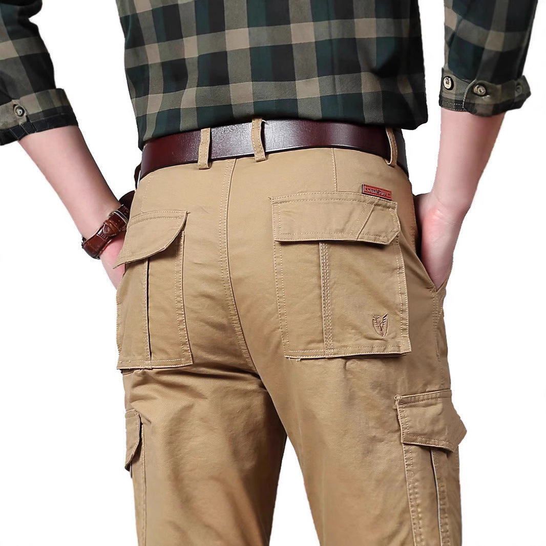 Herren Cargohose mit mehrfachen Klappentaschen und robustem Baumwollmix Nord Taschen