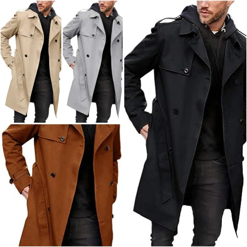 Herren Trenchcoat mit klassischem Stil