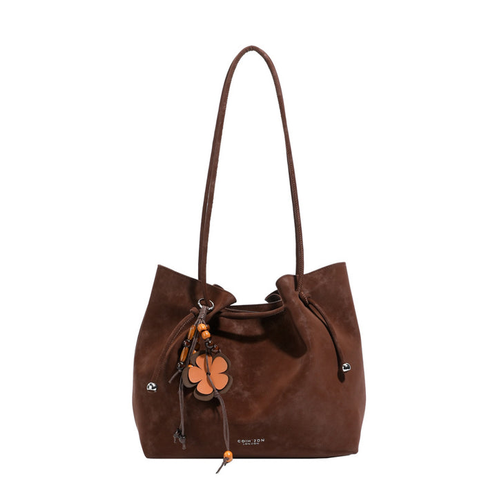 Damen hochwertige Veloursleder Tasche Nord Taschen