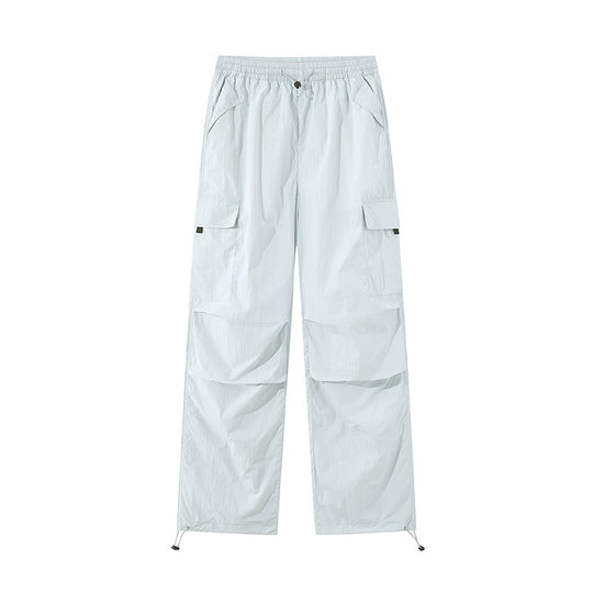 Unisex Leichte technische Cargo-Hose mit Kordelzug und verstellbarem Saum Nord Taschen