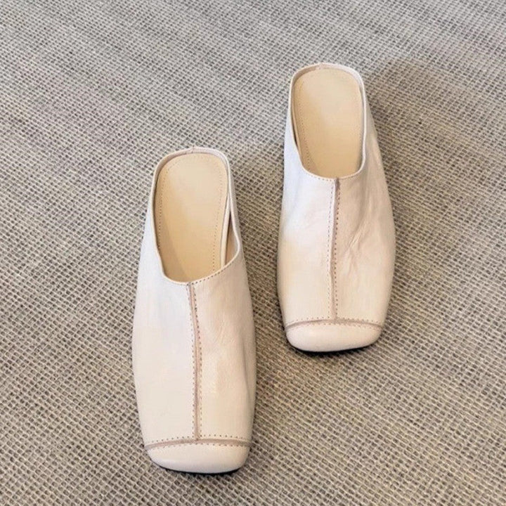 Damen Clogs aus hochwertigem Leder mit besonderem Design und komfortabler Passform