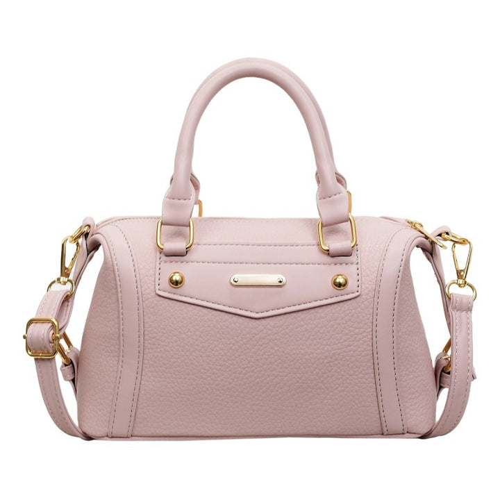 Damen Handtasche aus hochwertigem Kunstleder mit elegantem Kettenakzent Nord Taschen
