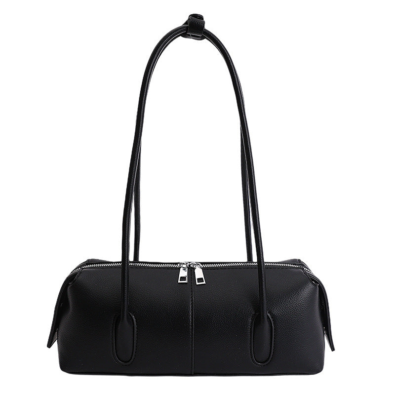 Damen elegante Umhängetasche mit doppeltem Reißverschluss und praktischen Details Nord Taschen