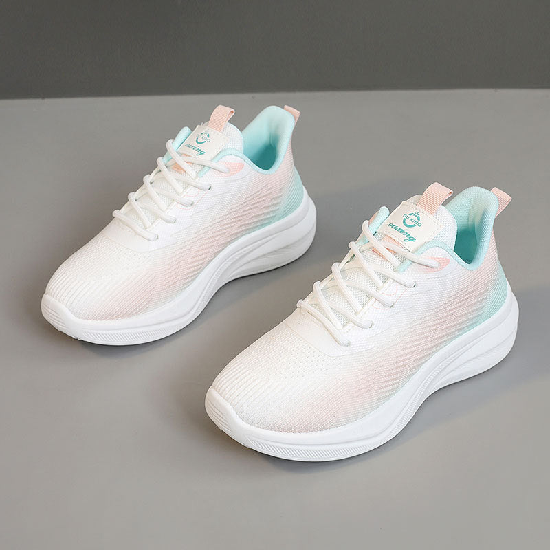 Damen sportliche Leichtgewicht Sneakers mit atmungsaktiver Obermaterialstruktur Nord Taschen