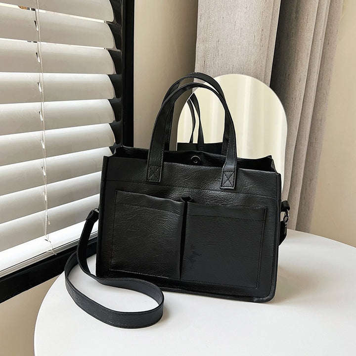 Damen modische Handtasche mit praktischen Fächern Nord Taschen