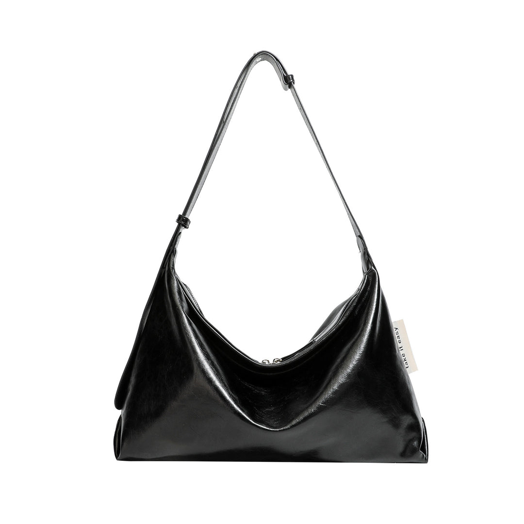 Damen Hobo-Tasche mit elegantem Kordelzug und strukturiertem Kunstleder Nord Taschen