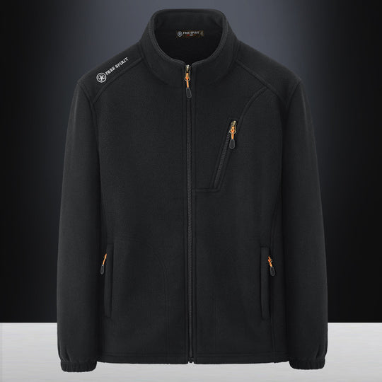 Herren Fleecejacke mit hoher Wärmeisolierung Nord Taschen