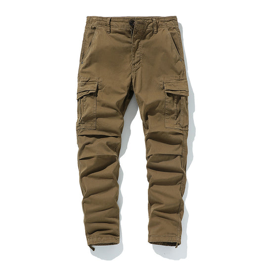 Herren Tapered Utility‑Cargo‑Hose mit Mehrfachtaschen und verstärkten Kniepartien Nord Taschen