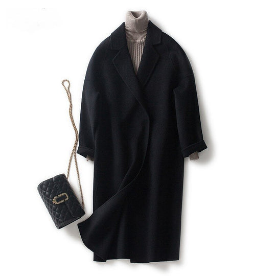 Damen Modischer Oversized-Mantel Nord Taschen
