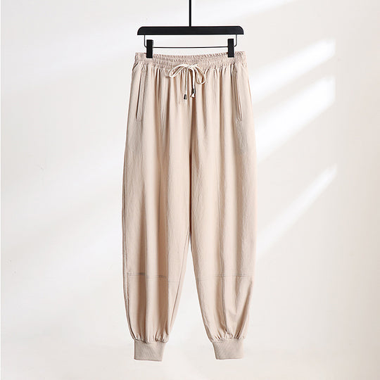 Herren Leichte Baumwoll-Jogginghose mit Kordelzug, Elastischem Bündchen und praktischen Taschen Nord Taschen