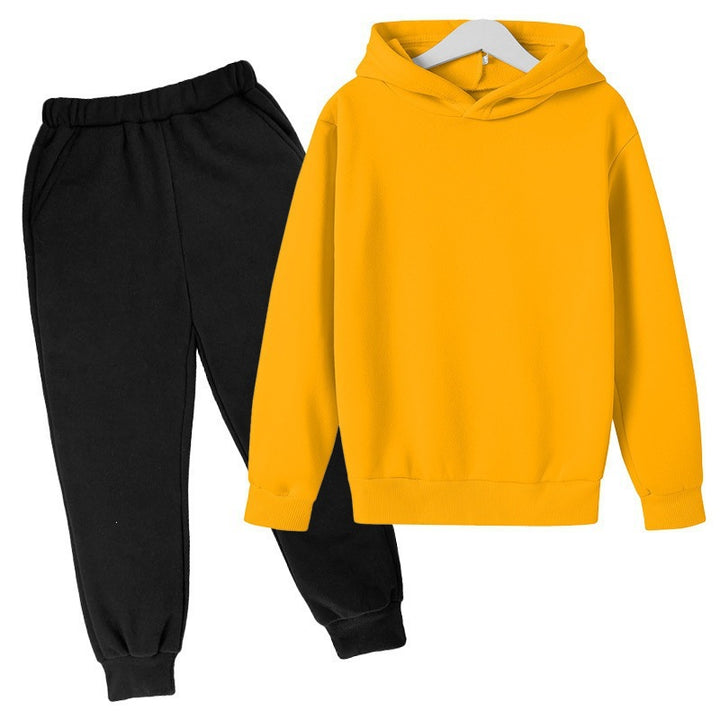 Unisex komfortables Hoodie und Jogger Set aus French Terry mit elastischem Bund und Rippbündchen Nord Taschen