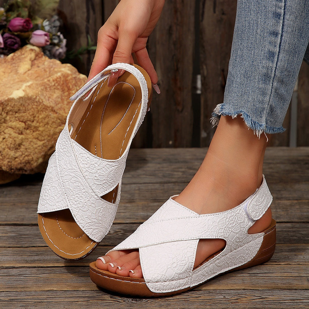 Damen bequeme Sandalen Nord Taschen