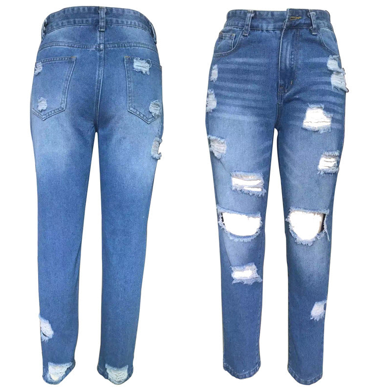 Damen destroyed Boyfriend Jeans