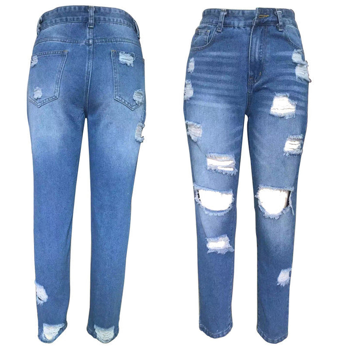 Damen destroyed Boyfriend Jeans