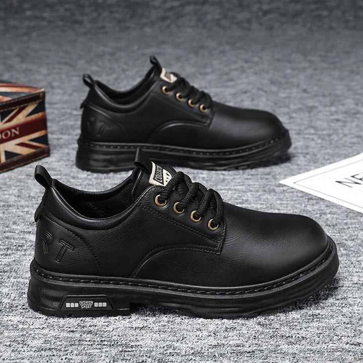 Herren Schnürschuhe aus Leder