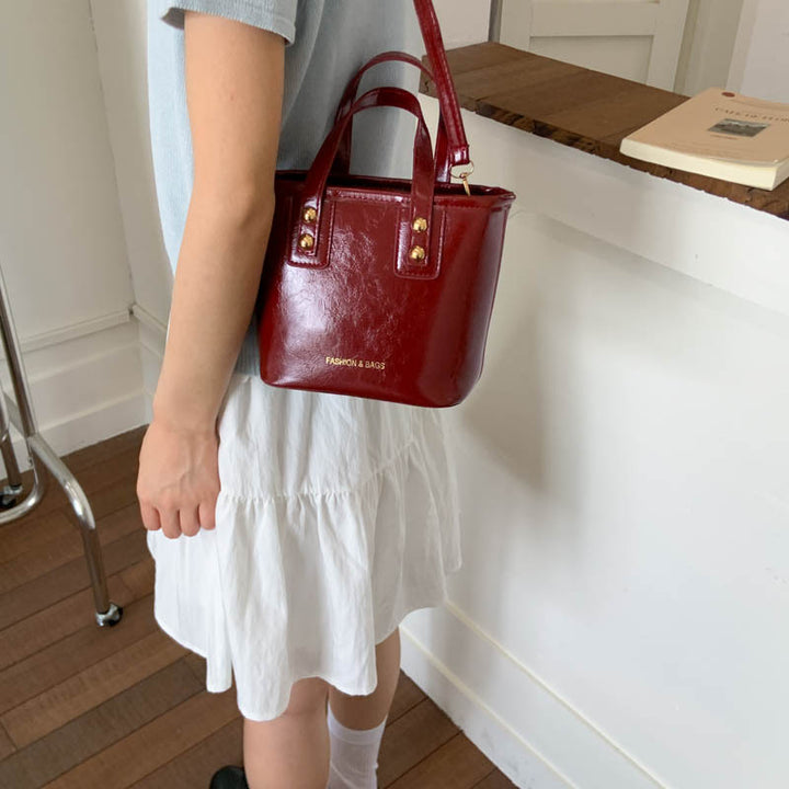 Damen Mini-Handtasche mit elegantem Kettenverschluss Nord Taschen