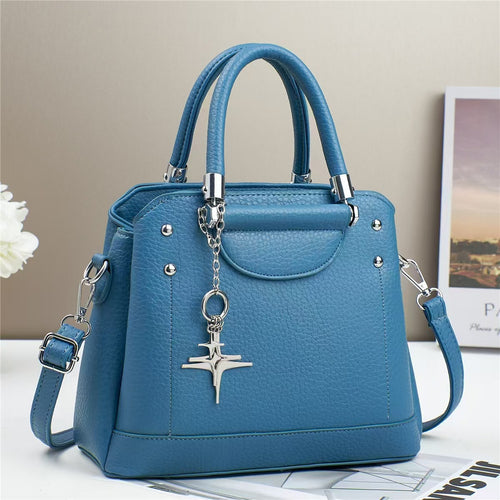 Damen Handtasche mit modischen Akzenten und abnehmbaren Schulterriemen Nord Taschen