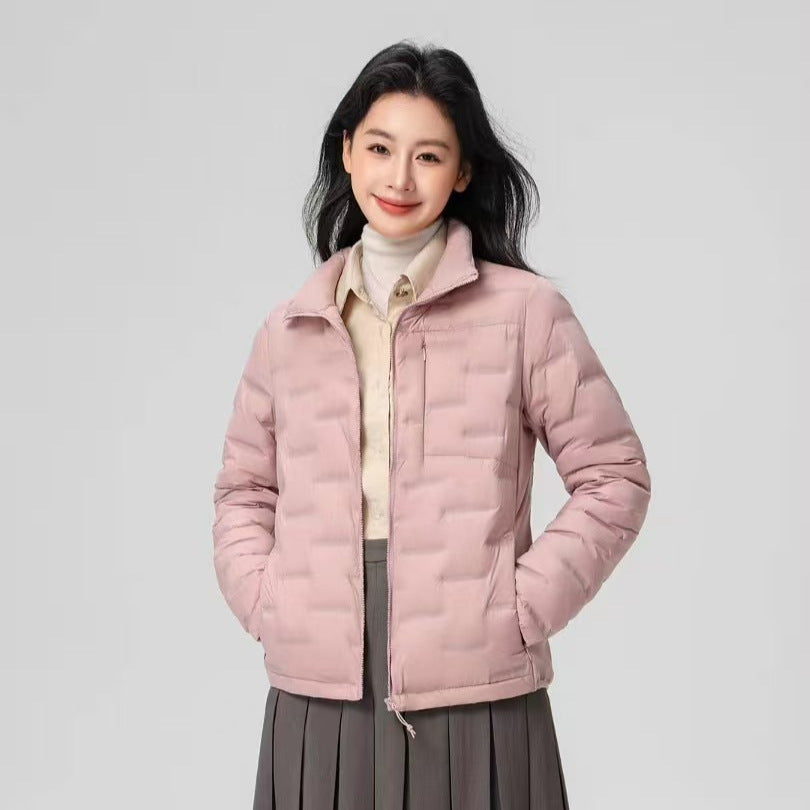 Damen Steppjacke mit hohem Kragen und Thermo-Isolierung Nord Taschen