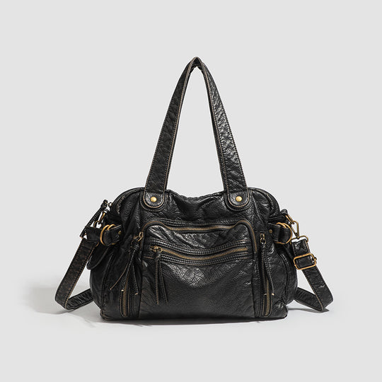 Damen Hobo-Tasche mit mehreren Fächern und verstellbarem Schulterriemen Nord Taschen