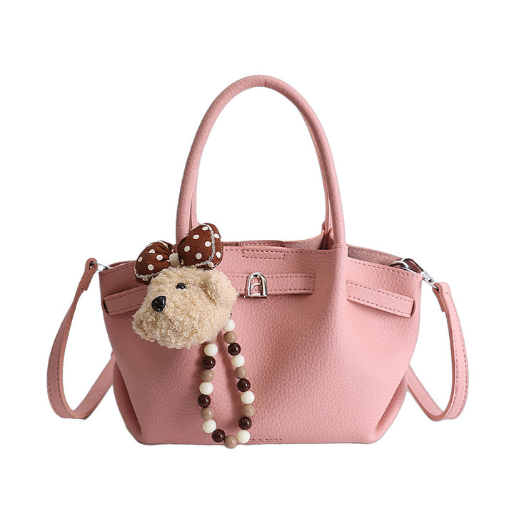 Damen Handtasche mit charmantem Tieranhänger Nord Taschen