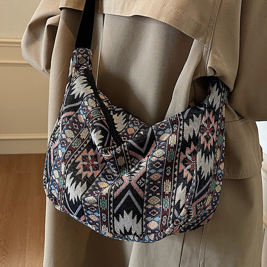 Damen modische Tragetasche im ethnischen Design Nord Taschen