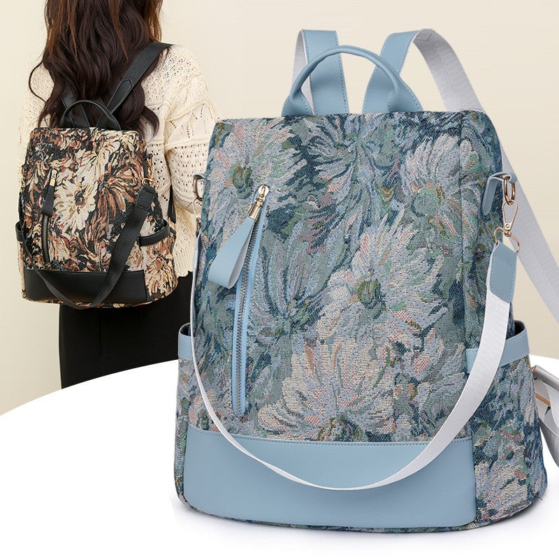 Damen Blumenmuster Rucksack Nord Taschen
