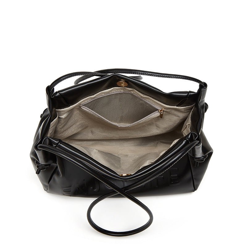 Damen Hobo-Tasche mit elegantem Kordelzug und weich geschmeidiger Oberfläche Nord Taschen
