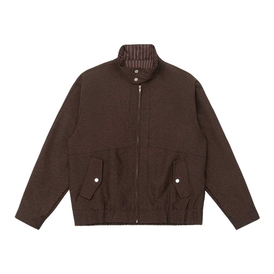 Herren Wattierte Bomberjacke mit Stehkragen, Pattentaschen und elastischem Saum Nord Taschen