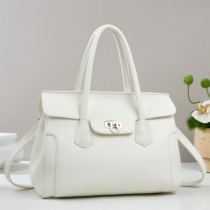Damen elegante Handtasche mit praktischen Fächern und abnehmbarem Schulterriemen Nord Taschen