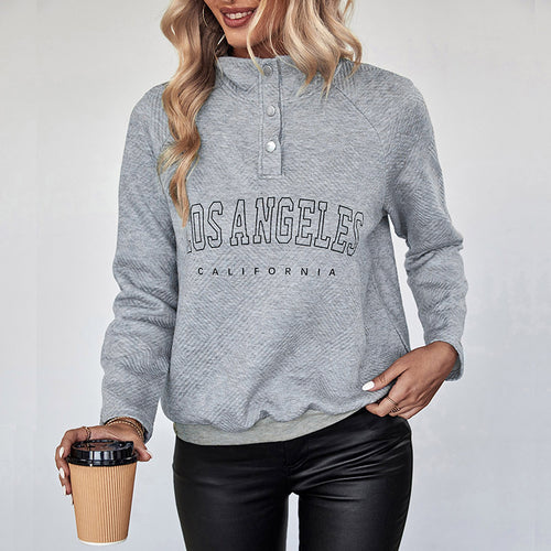 Damen Kuscheliger Pullover mit halb geschlossenem Kragen Nord Taschen