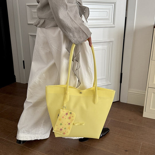 Damen elegante Tragetasche mit praktischem Mini-Portemonnaie Nord Taschen