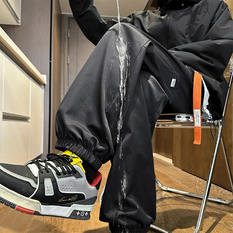 Herren Wasserabweisende Tech-Jogginghose mit elastischem Saum, Kordelzug und robusten Nähten Nord Taschen