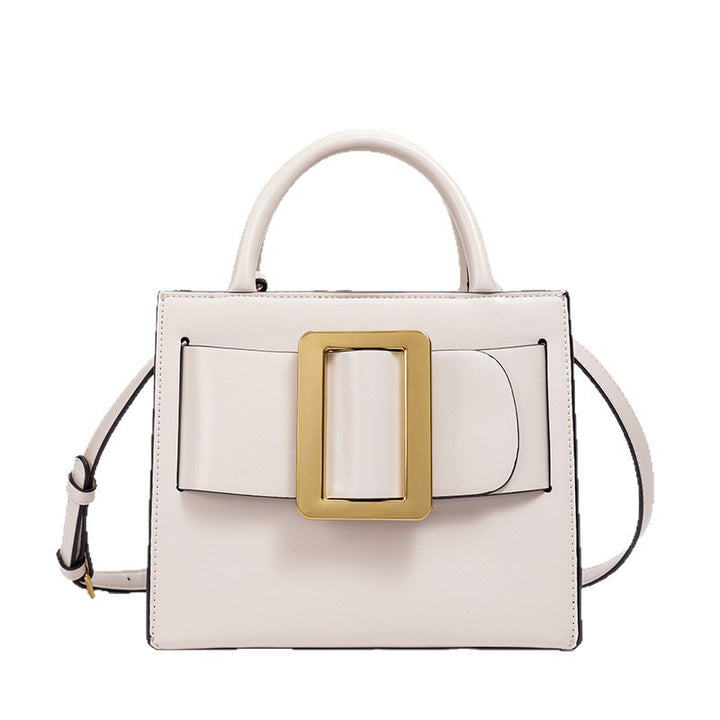 Damen Designer Handtasche mit markantem Schnallenverschluss Nord Taschen