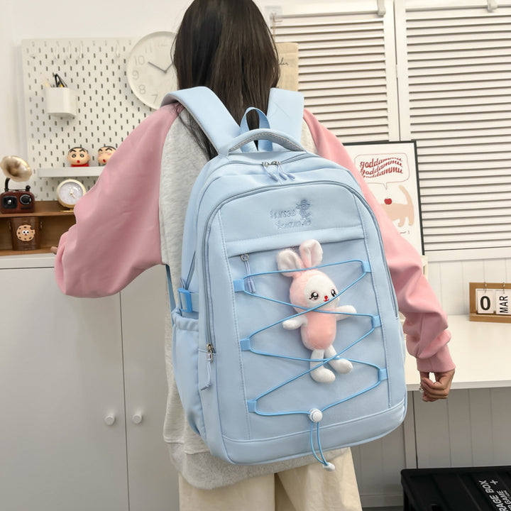 Damen Freizeit-Rucksack mit einzigartiger Plüschapplikation und praktischem Fächerdesign Nord Taschen
