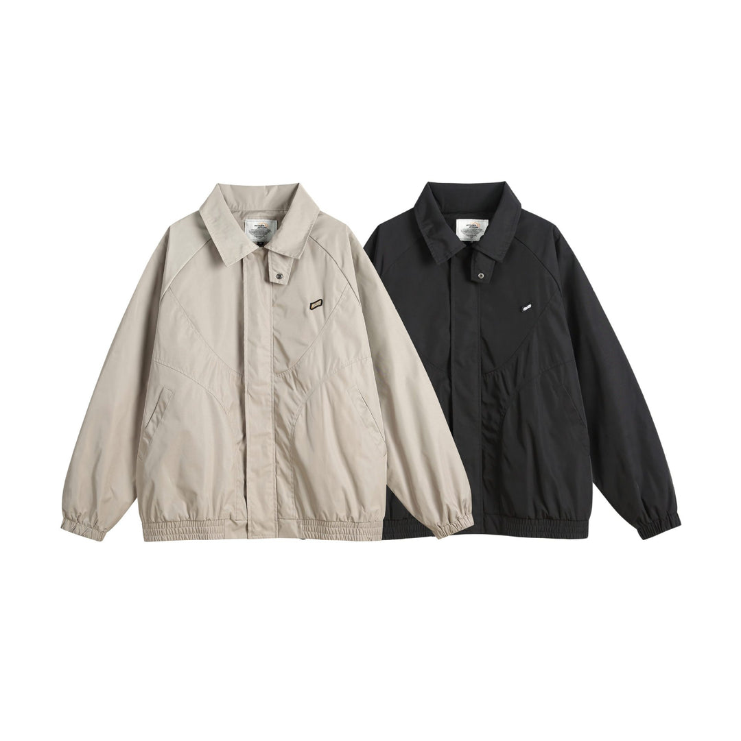 Unisex Boxy-Übergangsblouson mit Stehkragen und elastischem Saum Nord Taschen