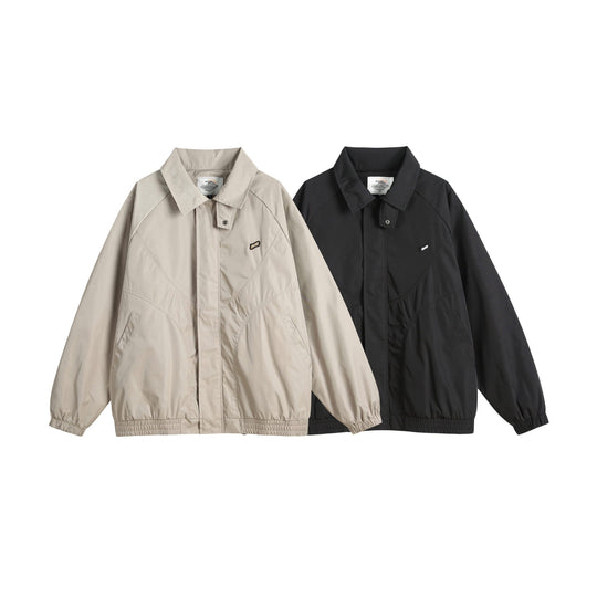 Unisex Boxy-Übergangsblouson mit Stehkragen und elastischem Saum Nord Taschen