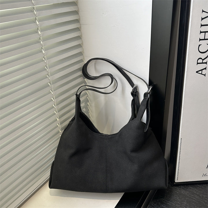 Damen modische Umhängetasche mit weichem Wildleder-Material Nord Taschen