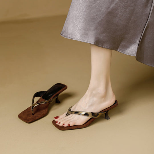 Damen Slingback Sandalen Nord Taschen