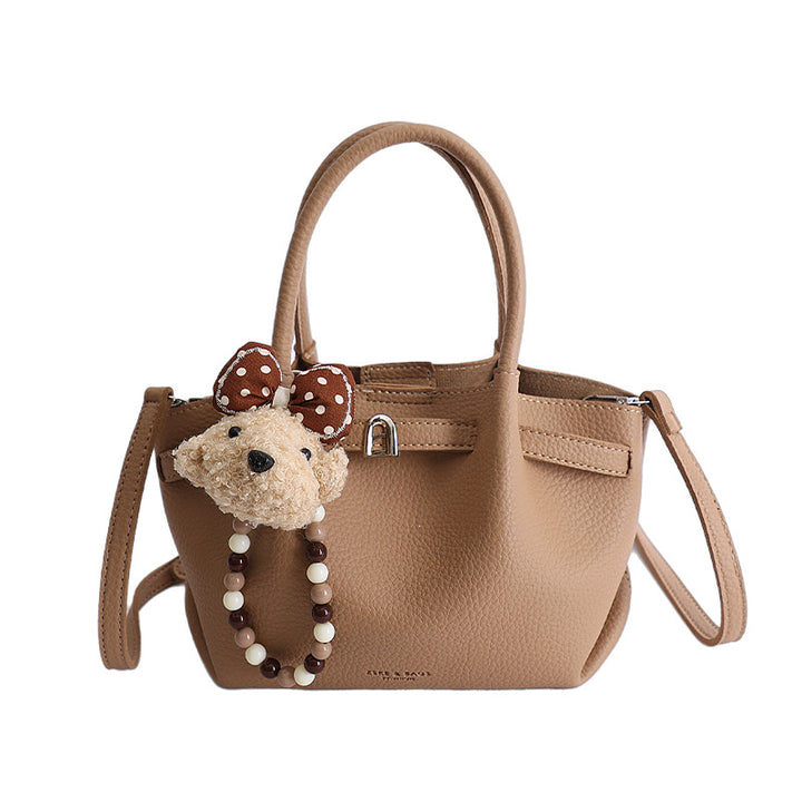 Damen Handtasche mit charmantem Tieranhänger Nord Taschen