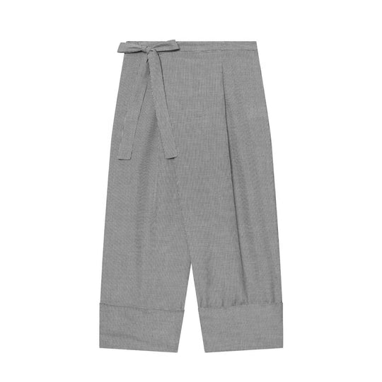 Damen Kurzblazer im Hahnentritt‑Muster mit Stehkragen und taillierter Cropped‑Silhouette Nord Taschen