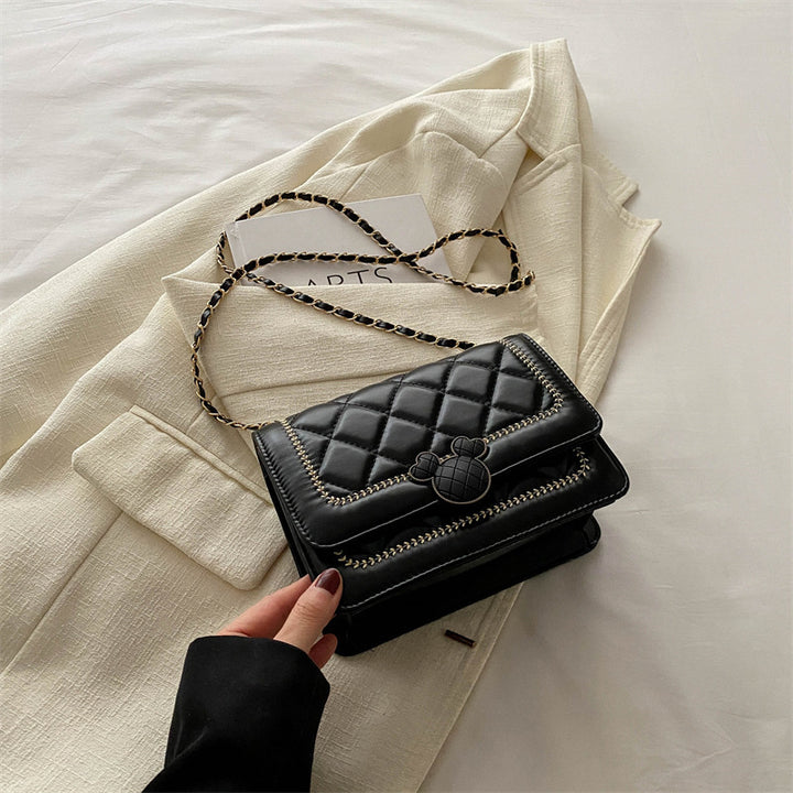 Damen Vintage-Quilted Umhängetasche Nord Taschen